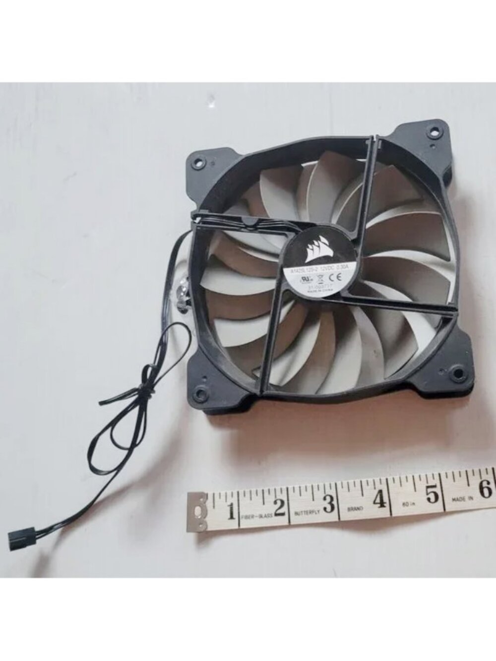 Corsair A1425L 12S-2 3-Pin Mute Cooling Fan 140mm 12V FR CPU Power Supply Cooler